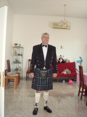 cornish hunting tartan kilt